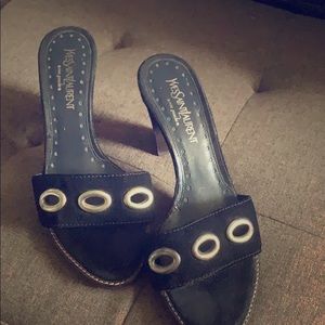 Ives Saint Laurent slip-on sandal